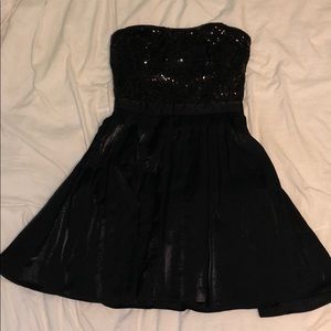 forever 21 short black dress
